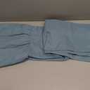 Bed Skirt King Size Ruffled Bed Skirt with Split Corners, 14 Inch Drop Dust Ruffle Bed Skirts with Platform, Gathered Style, 100% Microfiber, Grayish Blue