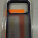 TORRAS for iPhone 17 Pro Case, Beyond Military-Grade Protection, Camera Control Button, DIY Buttons, Translucent Matte Slim Thin Shockproof Hard Back Anti-Scratch case for iPhone 17 Pro, Deep Blue