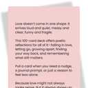 In Other Words, Love  100 Poetic Reflections on Heartbreak, Joy & All the Ways Love Shows Up  Romantic, Healing, & Affirmation Card Deck for Women, Men & Teens  Self-Care, Journaling, Therapy