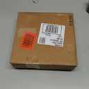 Corelle Vitrelle 6-Piece Salad Plates Set, Triple Layer Glass and Chip Resistant, Lightweight Square 9-Inch Plates, White