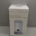 Humidifier and Air Purifier in One, Evaporative No-Mist HEPA Air Purifier & Humidifier Combo for Bedroom, 0.8-Gal Top-Fill Water Tank, Ultra-Quiet 23dB