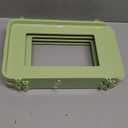 Delamu 2-Tier Multi-Purpose Bathroom Under Sink Organizers and Storage, Stackable Kitchen Pantry Organization, Pull Out Medicine Cabinet Organizer with Movable Dividers, Green, 2 Pack