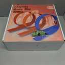 15 Ft Flexible Race Car Track for Diecast 1/64th Cars,Classic Long Rolls Up Portable Racetrack Roll Up Race Track