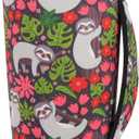 Neoprene Insulated Sleeves Cup Holder with Handle for 20oz Tumbler Cups, Reusable Iced Coffee Sleeve For 30oz - 32oz coffee cups(Sloth on the branch) (20-24 FI OZ Pack of 1)