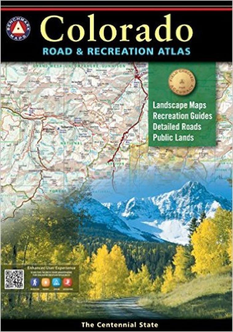 Colorado Road & Recreation Atlas, Paperback