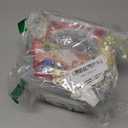 LZYMSZ 3-Tier Transparent Adjustable Stackable Compartment Slot Plastic Storage Box, Snap-Lock Clear Container Box for Storing Toy Jewelry Accessory 6.5 x 6.1x 4.9in(S)