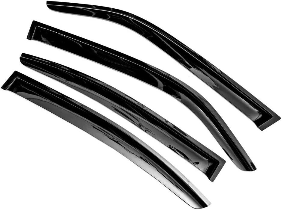 Smoked Out-Channel Window Vent Guard Rain Visors Compatible with 2006-2010 Charger Smoked Out-Channel Window Vent Guard Rain Visors Compatible with 2006-2010 Charger