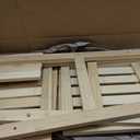 Bamboo Ladder Shelf, 4-Tier Wooden Ladder Bookshelf & Bookcase Organizer, 21"W x 12.5"D x 50"H