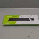 seenda Rechargeable Wireless Keyboard and Mouse - Ultra-Thin Metal Keyboard with Low-Profile Keys, 2.4G Wireless Keyboard for Windows PC Laptop Computer - Black