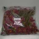 2pcs Fall Flower for Outdoor Decoration Faux Hanging Flowers UV Resistant Artificial Morning Glory Plants for Autumn Outside Planter Porch Patio Balcony Yard(Burgundy)