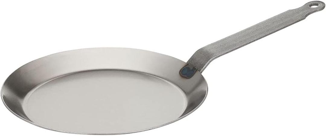 Matfer Bourgeat Black Carbon Steel Crepe Pan, 8 5/8"