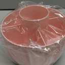 DASITON Large Capacity Makeup Brush Holder,360 Rotating Makeup Organizer, 5 Slot Makeup Brushes Cup, for Vanity Decor,Bathroom Countertops, Desk Storage Container, Cosmetic Display Cases (Pink)