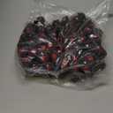 Treela 150 Pieces 3/4 Inch Round Mini Surface Mount LED Side Marker Lights Trailer Side Marker Lights for Truck Boat SUV ATV Bike Marine(Red)