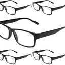 Gaoye Reading Glasses Men/Women, Eyeglasses, Blue Light Readers for Men/Women, Computer Eye Glasses, Cheaters, +2.0