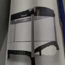 Joovy Room Large Portable Playpen for Babies and Toddlers with Nearly 10 sq ft of Space, Large Mesh Windows for 360 View, and Waterproof Mattress Sheet - Folds Easily when Not in Use (Black)