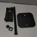 COOPER TabStand, 20" Tall iPad Stand for Desk, Portable Monitor Holder up to 17" Holds 4.4lb, Desktop Tablet Stand, Tablet Mount, Apple iPad Holder for Desk, for Samsung, Kindle, Fire (Night Black)