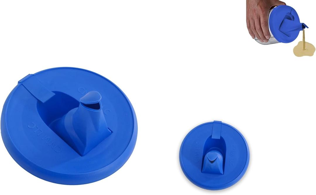 Pour and Store paint can lid 1 Quart + 1 Gallon