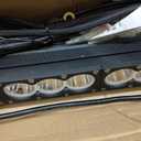 SKYWORLD 44 Inch 240W Dual Color Single Row LED Light Bar Kit
