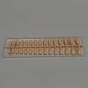 BTArtbox Almond Press On Nails - Soft Gel Nail Tips Medium XCOATTIPS Natural with Base Color, Stronger Adhesion, Nude Pre-shaped Ultra Fit Fake Nails for Women Gift