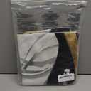 Black White and Gold Pillow Covers, Abstract Black and Gold Pillow Covers 18x18 Set of 2, Modern Boho Home Decor, Black and Gold Decorative Throw Pillows Cover for Couch Living Room Bedroom