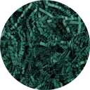 Forest Green Crinkle Paper Filler, 2lb Shredded Paper for Gift Baskets, Weddings, Birthdays, Showers & Holidays (2 Pound)