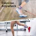 YOTTOY Ankle Straps for Cable Machines  Adjustable Padded Ankle Cuffs for Cable Kickbacks, Glute & Leg Workouts  Gym Attachments for Women & Men, Booty, Hip & Thigh Training (Purple)