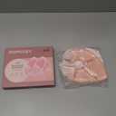 Momcozy Larger Breast Therapy Packs, Hot and Cold Breast Pads with 2 Soft Covers, Breastfeeding Essentials, Postpartum Recovery, 2 Pack, Pink