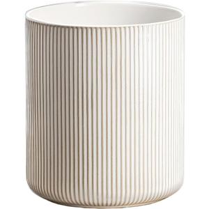 getstar Large Utensil Holder for Kitchen Counter,7.2" Vintage Ceramic Utensils Crocks Utensil Organizer for Spatula Farmhouse Kitchen Decor