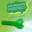 TOLYS Frog Kids Flashlight  Rechargeable LED Torch with 8 Color Modes, USB-C, Fun Flashlight for Boys & Girls, Perfect for Parties, Camping & Outdoor Adventures