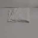 EMME Cotton Blanket for Couch Breathable Gauze All Season Soft and Lightweight Muslin White Throw Blankets for Adults (White, 50"x70")