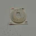 Frost King V25WA D-Section Rubber Self-Stick Weatherseal Tape, 5/16" W, 1/4" T, 17 ft L, White