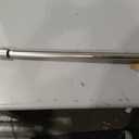 Brushed Nickel 48 to 84 Inch Telescoping Decorative Curtain Rods with Cap Finials