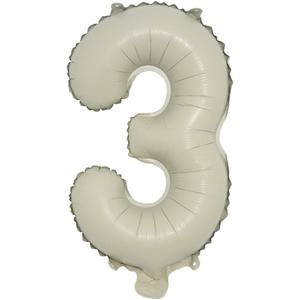 16 inch Cream Letter A to Z Alphabet Number 0-9 Foil Balloons Letter Birthday Party Wedding Decoration event & party supplies birthday balloons (16 inch Cream 3)