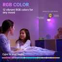 Vintage Battery Operated Wall Sconce, Rechargeable Battery Powered Wall Sconces with Remote Control, Wireless Dimmable LED Light for Bedside Indoor Living Room (Amber Lily)