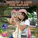 Kids Explorer Kit with Safari Vest, Hat & More - Kids Bug Catching Kit with Adventure Guide & Scavenger Hunt - Cute Dress-Up Zookeeper Costume & Safari Costume for 7-12 Year Old Boys Girls