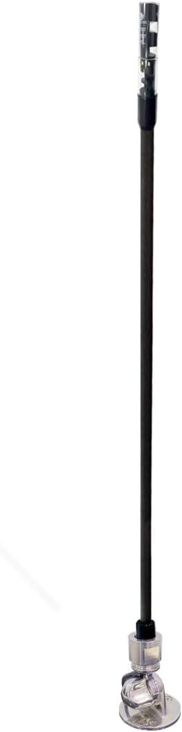 Lumitec - Masthead Navigation Light, Black, Antenna Mount 39"
