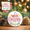 3 x Christmas Stencils for Crafts Reusable Christmas Holiday Winter Stencil for Painting on Wood Glass Wall Furniture DIY Ornament Cookie Door Hanger Sign (Merry30)