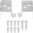 Replacement GFA24KITL Stacking Kit for G-E 24 Inch Wide Washers and Dryers, Stack Bracket Kit 24 In Front Load Laundry Stacking Kit, White