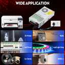 VAYALT 24V 20.8A 500W DC Switching Power Supply, Universal Regulated Switching AC 110V/220V to DC 24V Transformer, 24V Power Supply for Industrial, CCTV, Computer Project, 3D Printer, LED Strip Light