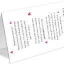 6 x Valentines Day Cards for Him Her, Valentine's Day Card Gifts for Husband Wife Boyfriend Girlfriend BF GF, Valentines Day Gifts (QQ-173)