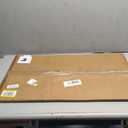 Merry Christmas Front Door Mat with Light & Music, 18x30 Heavy Duty Rubber Entrance Mat, Non Slip Indoor Outdoor Xmas Welcome Doormat for Entryway, Golden Bell and Red