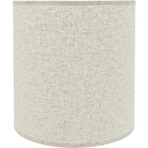 Aspen Creative 32531A, Transitional Drum (Cylinder) Shaped Construction Beige, 15" Wide (14" x 15" x 15") Spider LAMP Shade