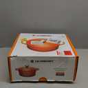 Le Creuset Enameled Cast Iron Signature Round Dutch Oven, 7.25 qt., Flame