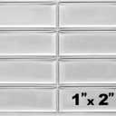 3 x 50 Pcs-1x2 inch Clear Rectangle Epoxy Stickers Adhesive Epoxy Seal Bottle Cap and Pendants Domes Resin Cabochon Stickers Embellishments for Photo Pendant Craft Jewelry Making