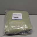 Simplebrand Ava Sage Green Blackout Curtains for Bedroom 84 Inch Length 2 Panels Set, Solid Thermal Insulated Privacy Living Room Window Treatment Curtains Blackout Drapes, W40 x L84 Inch, Sage Green