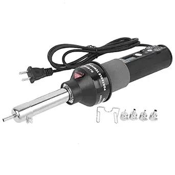 Mini Heat Gun, 200W Digital Display Hot Air Gun with Constant Temperature, Portable Handheld Heat Tool for DIY Electronics Crafting Shrink Tubing, 110V US Plug