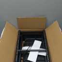 Mustorn Pots and Pans Organizer Under Cabinet, Expandable 2 Tier Under Sink Organizers and Storage Adjustable Height Kitchen Pot and Pan Lid Holder Rack with 12 Dividers Under Cabinet Shelf(Black)