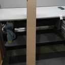 LazBlinds Cordless Roman Shades - No Drill Easy Install Light Filtering Window Blinds, Thermal Insulated Room Darkening with UV Blocking for Bedroom/Living Room, Window Size 35" W x 64" H, Charcoal