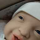 Full Body Silicone Reborn Baby 13 Inch Real Silicone Not Vinyl Lifelike Baby Doll Girl with Clothing Set for Kids