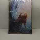 Floating Frame Jesus Christian Wall Art, Hand of God Canvas Paintings Posters Prints, Christ Religion Bible Jesus Salvation Wall Decor for Church Study Prayer Room Home Decoration 24x36 inch